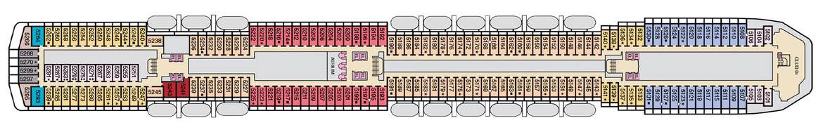 Carnival Cruise Line, Carnival Spirit Deck 5.jpg